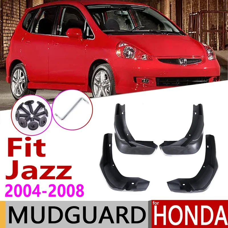 

Брызговики для Honda Fit Jazz Hatchback 2004 ~ 2008 годов
