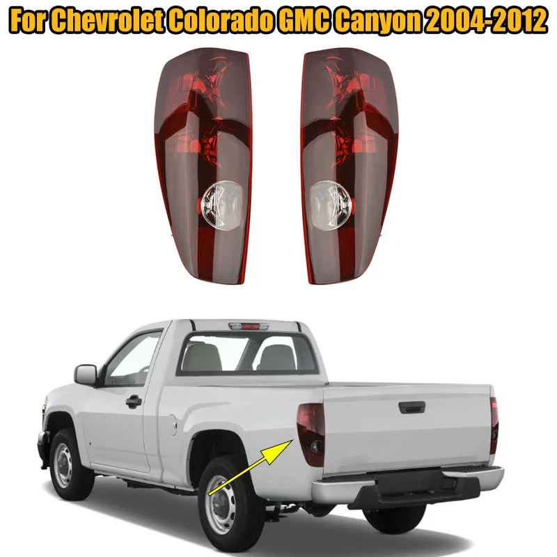 For Chevrolet Colorado 2004-2012 Tail Light Rear Lamp Housing Brake Light No Bulbs Car-styling AM-29903399