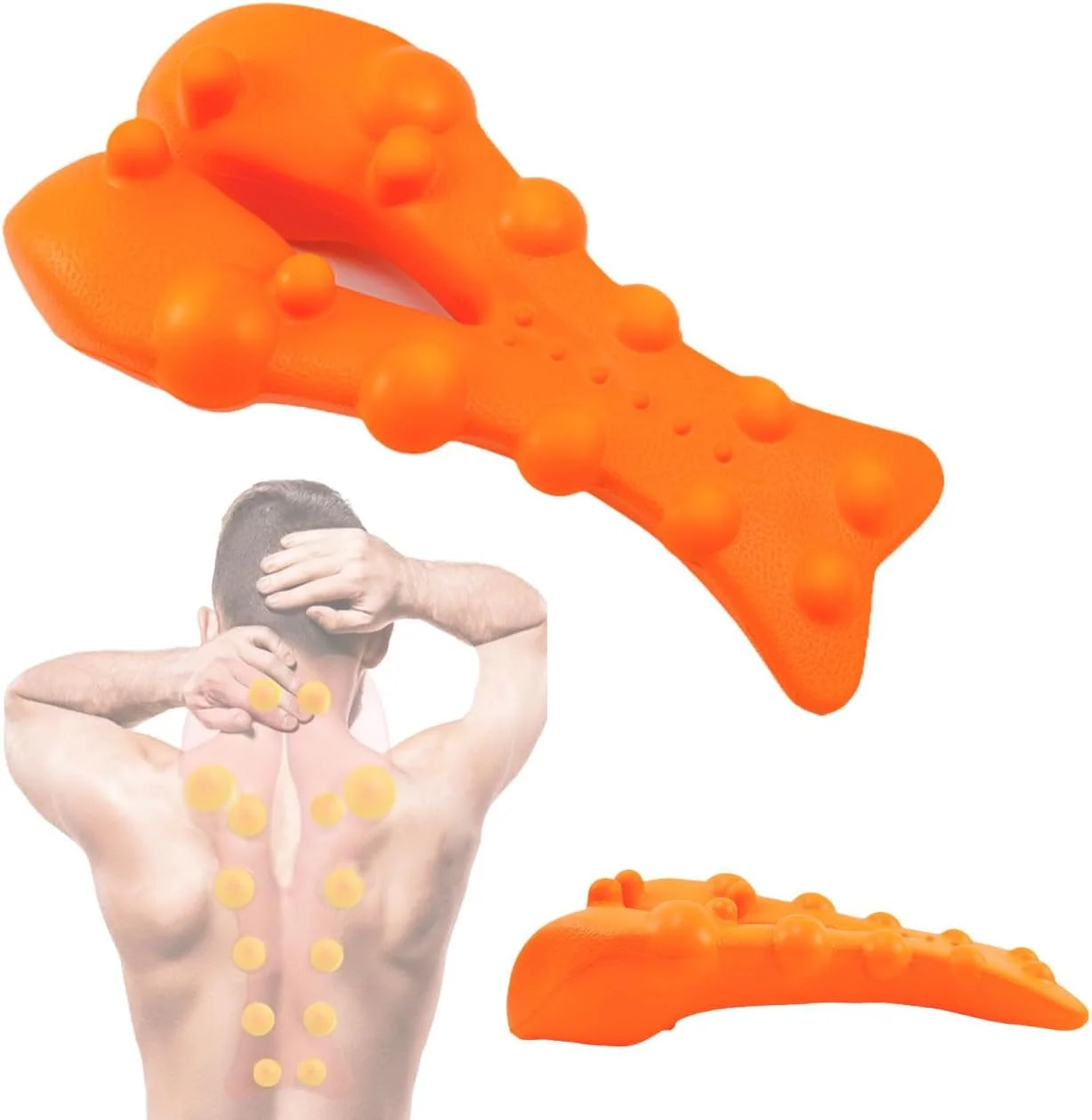 

Trapezius Trigger Point Massager Suboccipital Release Tool Myofasical Release Neck and Shoulder Pain Posture Corrector for Muscl