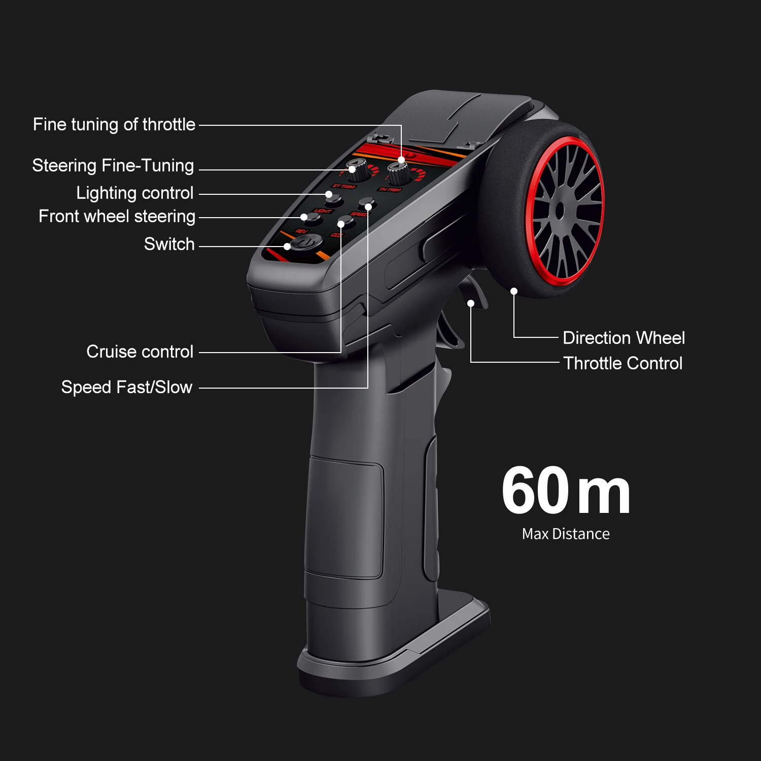 WLtoys 184023 1/18 プロ仕様RCカー オフロード 4x4 メカニカルギアシフト 低速・高速切替 クライミングカー おもちゃ