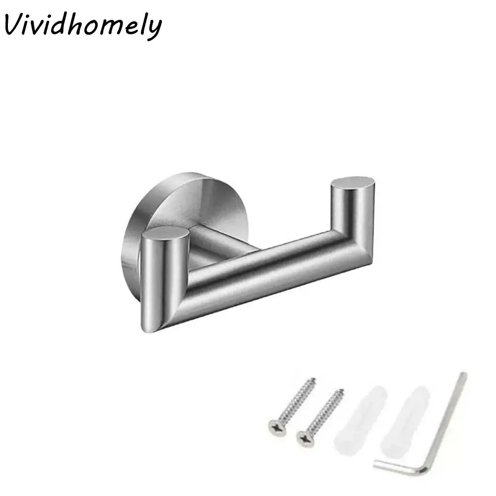 

Storage Rack Wall Coat Clothes Hook Entryway Organizer Bathrobe/Cap Bathroom Towel Hanger Need Mounted Home Decor