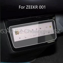 TPU protective Film For ZEEKR 001 2024 car Rear Climate Touchscreen rear air conditioner Anti-scratch film