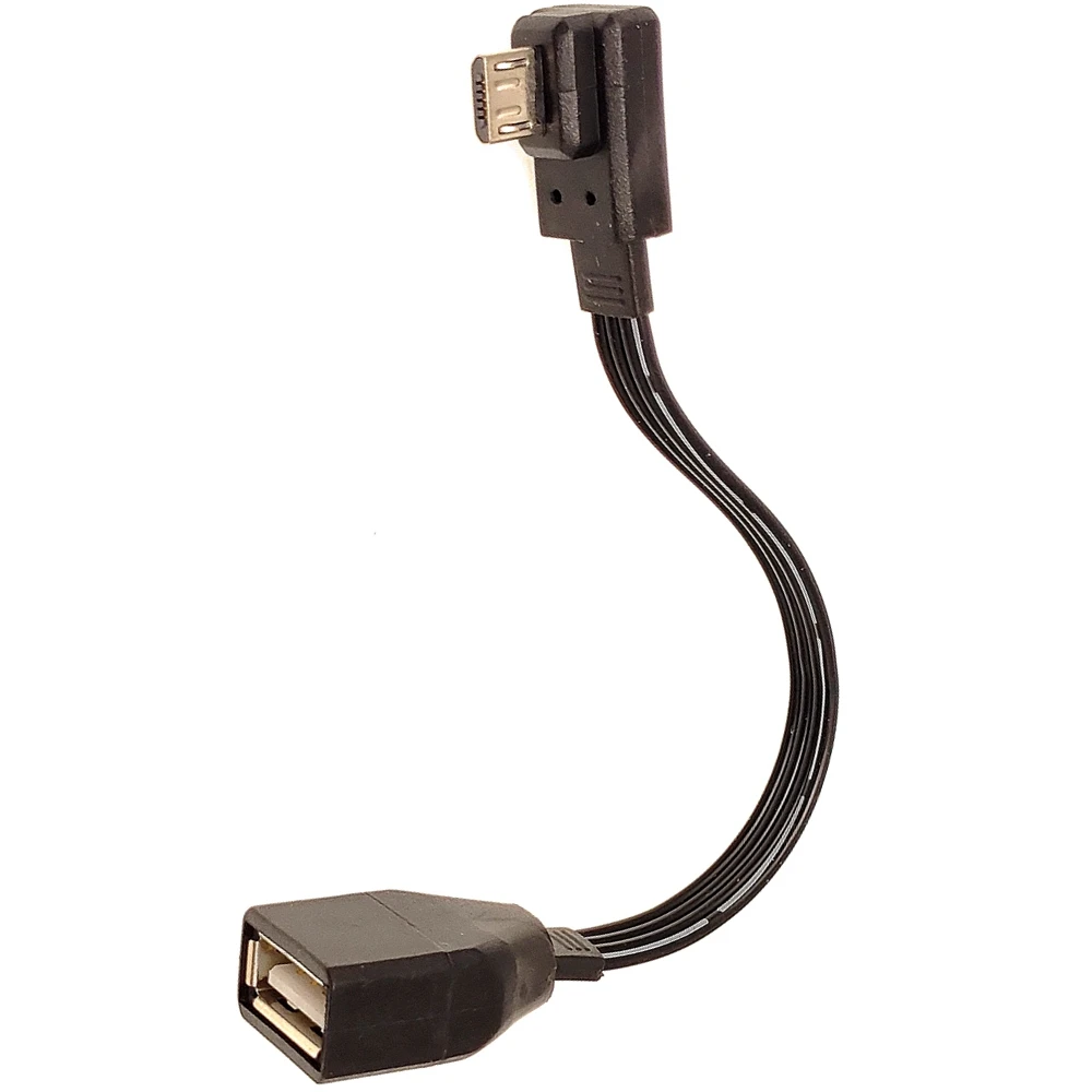 

10 см, 20 см вверх, Dowm, левый и правый разъемы Micro USB на USB 2,0, otg адаптер, Удлинительный кабель для мобильных телефонов