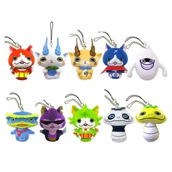 New Kawaii Cute Anime Yo-Kai Watch Mini Plush Keychain Small Pandent Kids Stuffed Toys For Children Gifts 11CM