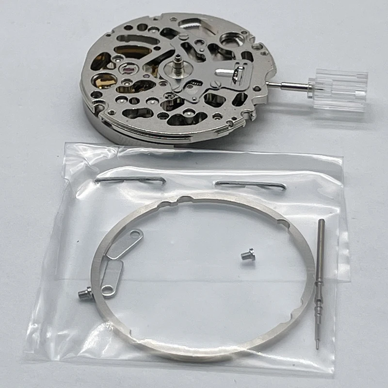 Japan NH70 Hollow Automatic Watch Movement 24 Jewels High Accuracy For NH70A Replacement Movement Watch Repairer Parts