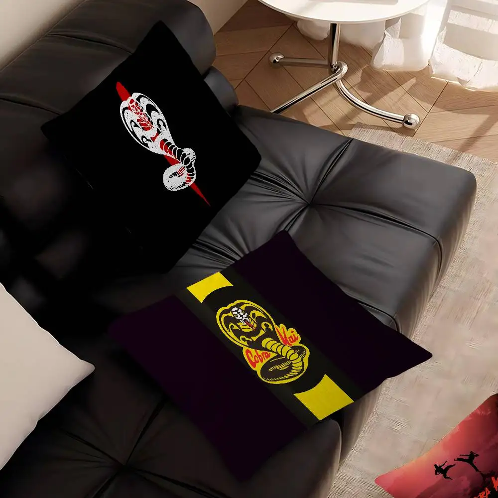 Classic TV Dramas Cobra Kai Maple Design Cushion Cover Happy Autumn Harvest decor Holiday Decorati Pillow Cover