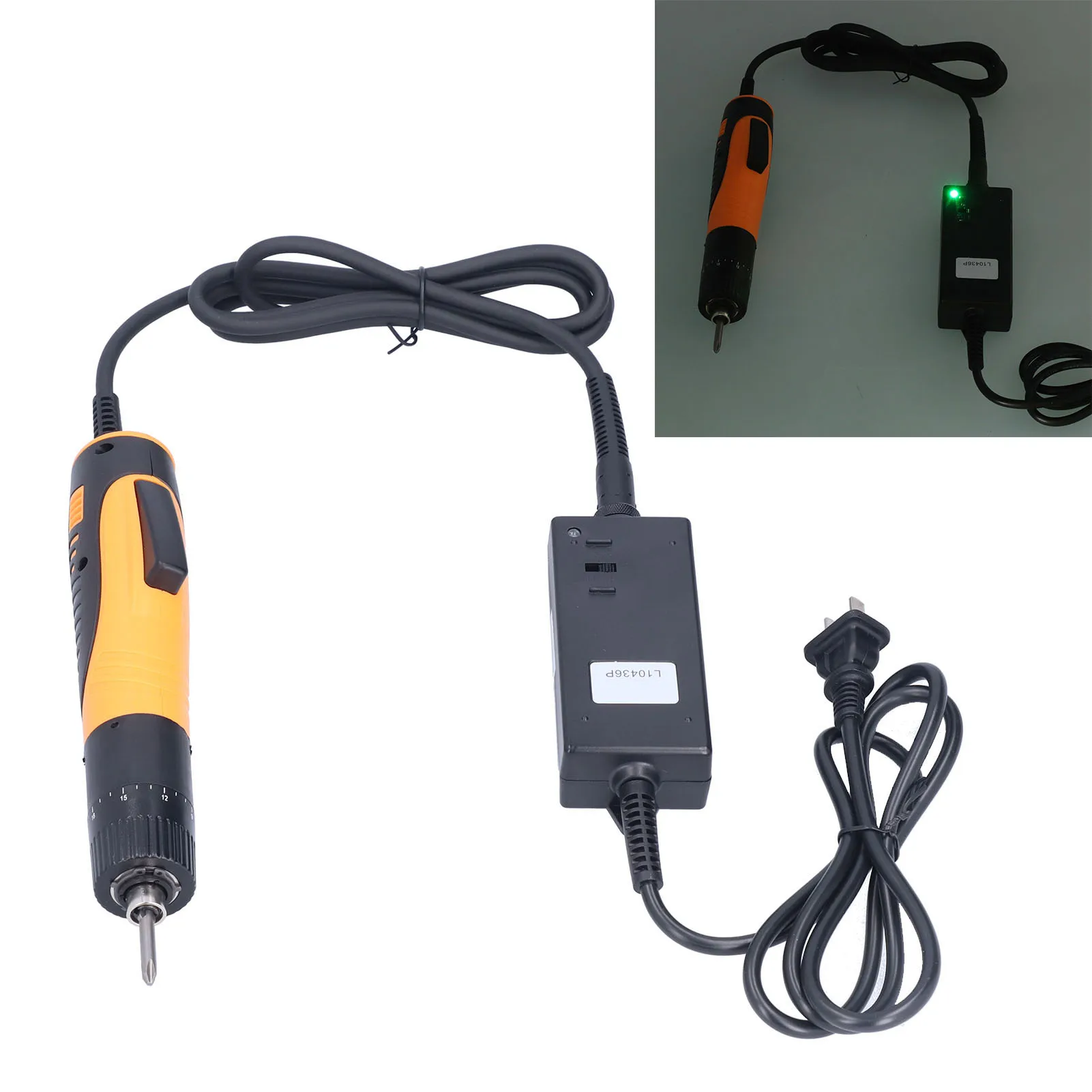 

Electrical Screwdriver L104101 Safe Convenient Heat Dissipation Sturdy Mini Power Drill AC Mini Electrical Screwdriver