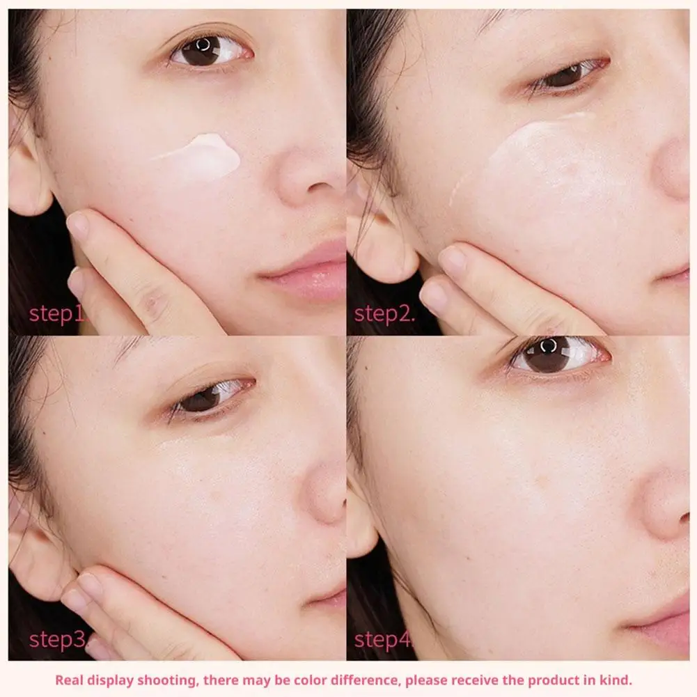 MAYCHEER Primer per trucco viso liscio e setoso magico Base per trucco invisibile Base per pori 100% Effetto sorprendente Primer per il viso D4M0