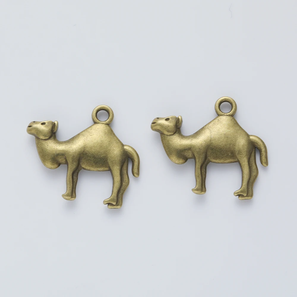 25pieces（ camel ）vintage zinc alloy charm metal pendant DIY jewelry discovery making accessories 627