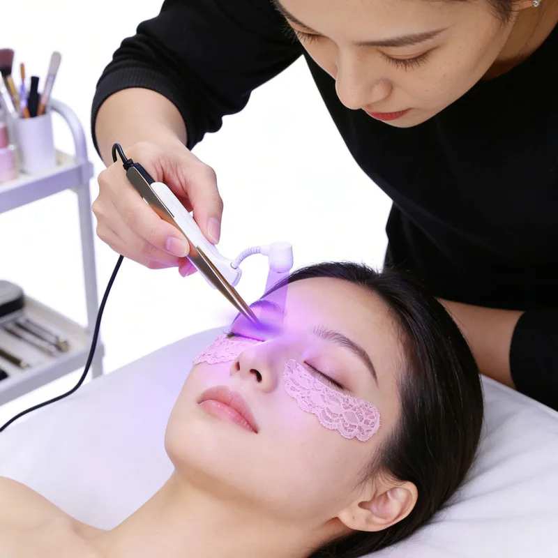 

3W Eyelash Lamp UV eyelash extension light therapy machine, ultraviolet UV/LED nail and eyelash fast curing handheld device