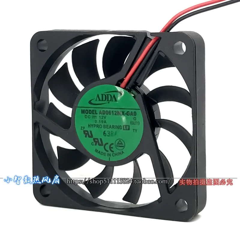ORIGINAL AD0612MX-GA0 12V 6010 60*60*10mm KIPAS PENDINGIN RADIATOR BARU