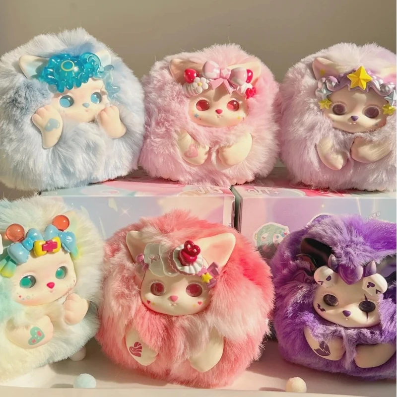 

Letsvan Funii Dream In The Clouds Plush Mysterious Blind Box Cute VINYL Fashion Toy Backpack Pendant Decor Birthday Gifts Toy