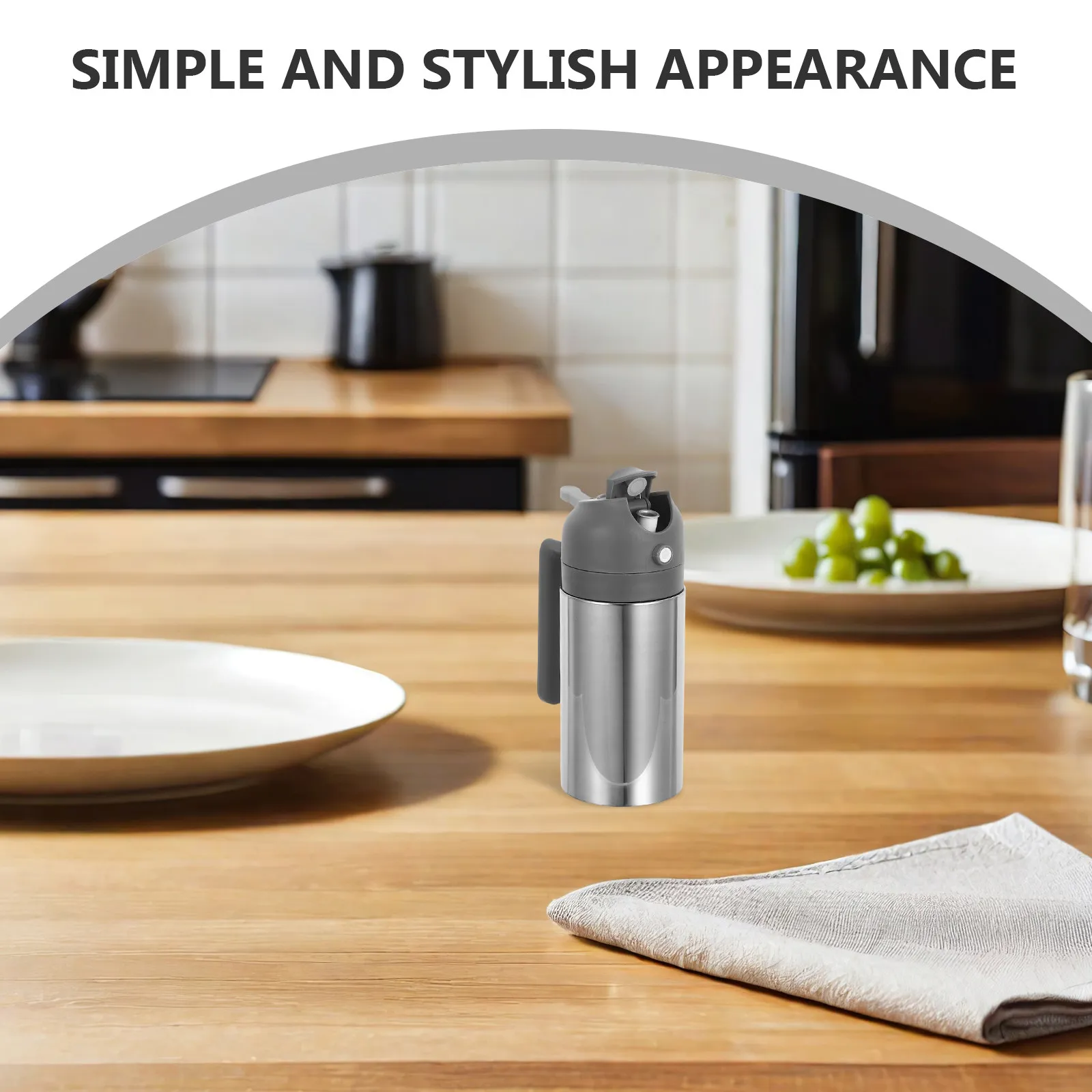 Metal Oil Dispenser Spray Kitchen Sprayer Dosificador De Aceite Bottle Botella Rellenable Cooking Sprayers for Bottles