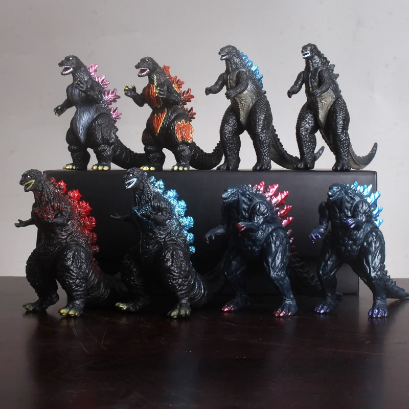 New Godzilla Vs Kong 2 Gojira Model Anime Figurine Mechagodzilla Dinosaur Action Figure Collectible Doll Children Gifts Toys