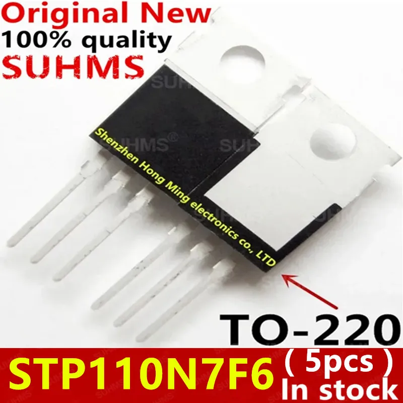 (5piece)100% New 110N7F6 STP110N7F6 TO-220