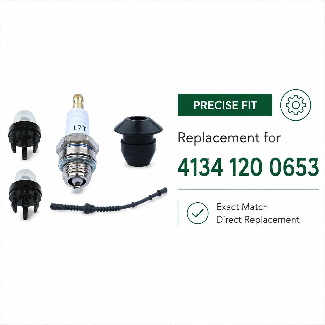 Carburetor Kit Fuel Filter Line Spark Plug Primer Bulb Tune Up Set For Stihl FS120 FS200/R FS020 FS202 FS300 FS350 Brushcutter