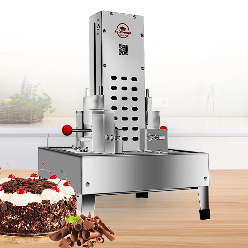 

High Speed Stainless Steel Automatic Chocolate Shaving Machine Scraping / Chipping / Cutting Machine