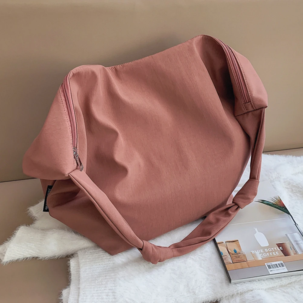 

Women Casual Large Capacity Shoulder Bag Crossbody Bags Commute Bag Solid Color Fashion Shopper Totes Female Messenger Bag