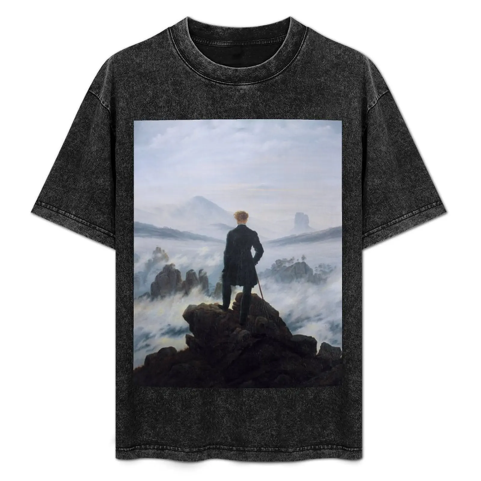 

Wanderer above the Sea of Fog T-Shirt Running Performance Short Sleeve Tee