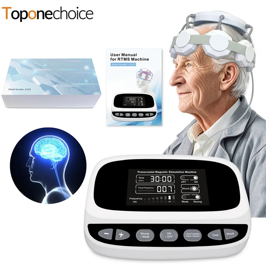 

TMS Treatment for Depression and Anxiety Transcranial Magnetic Stimulation Therapy Machine rTMS for Parkinson's disease