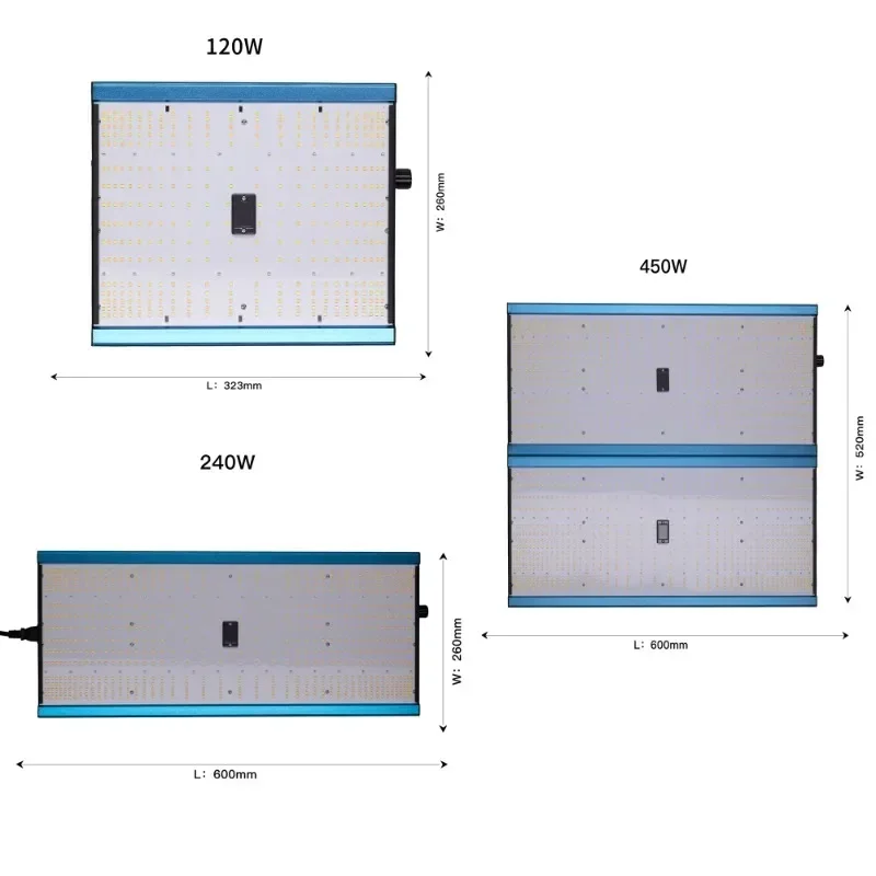 

120W 240W 450W Full Spectrum Light Emitting Diode Grow Light Planting System Indoor Grow Light Board