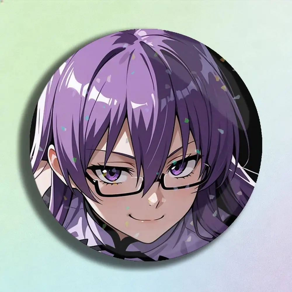 Akame ga KILL! Sheele Icon Badge Handmade Tinplate Brooch for Backpack Clothes Chest Ornament Gifts