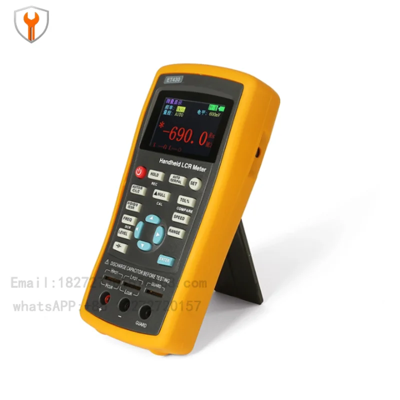 Handheld, Digital Bridge ET430/ET431/ET432 Capacitance Inductance Resistance Component Tester