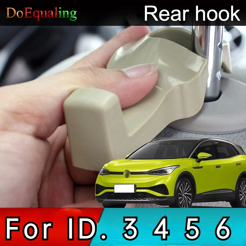 For Volkswagen VW ID 3 4 6 ID.4 ID.6 X Crozz Cupra Born 2023 Hidden Multifunctional Hook for Seat Back Car Accessories Interior