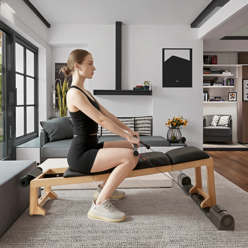 Multi-Functional Smart Gym, Rowing Machine for Daily & Shoulder Training, Factory Direct Supply