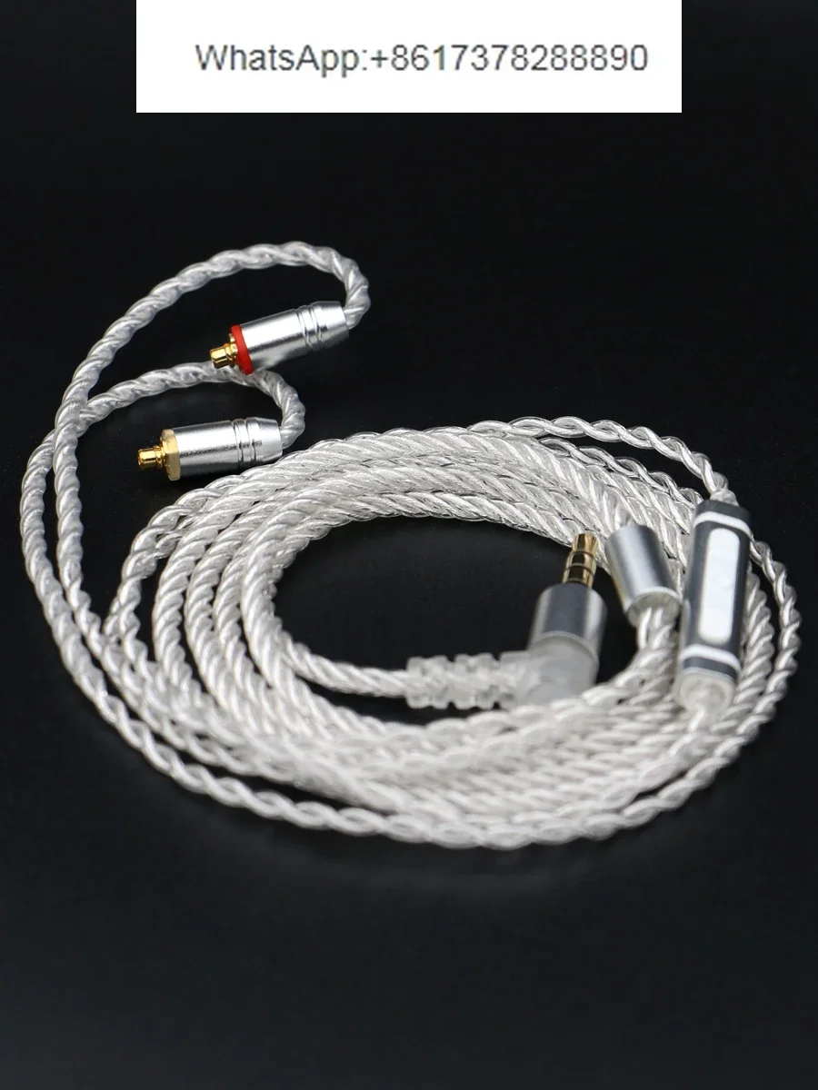 Suitable for  215mmcx ue900s n3ap ie80s ie80 earphone upgrade cable type-c port with microphone