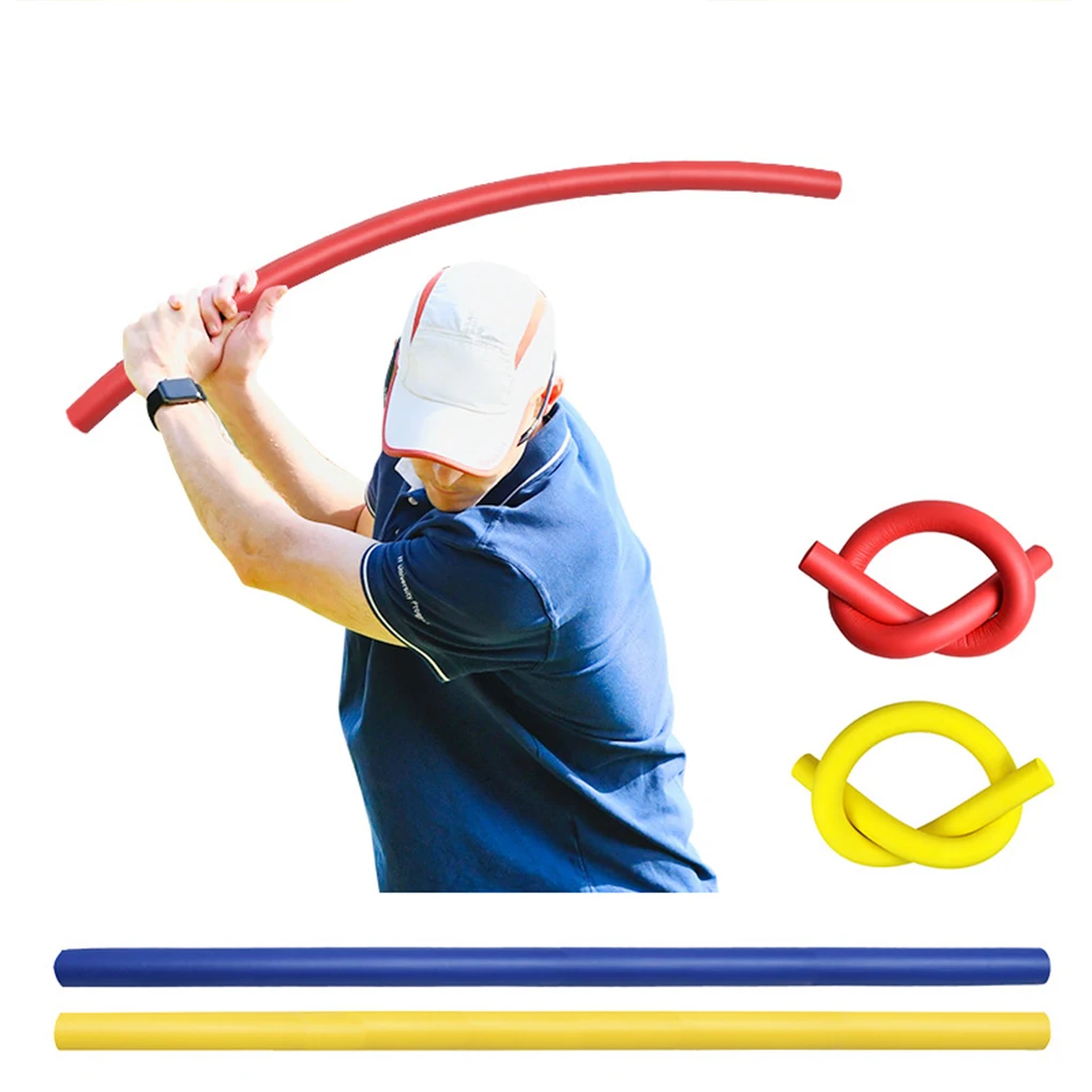 Kaiersn kryty Solf Golf wielofunkcyjny kij wspomagający Swing trening swingu golfowego Soft Baton treningowy