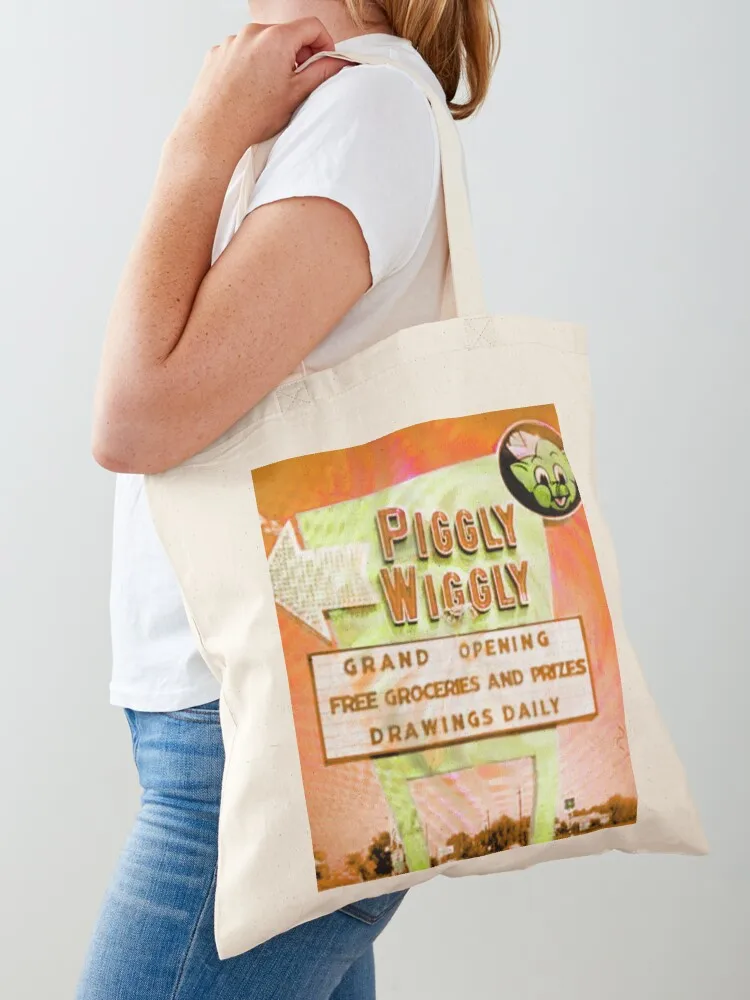 

The Piggly Wiggly Tote Bag tote bags cloth large bag Cloth men