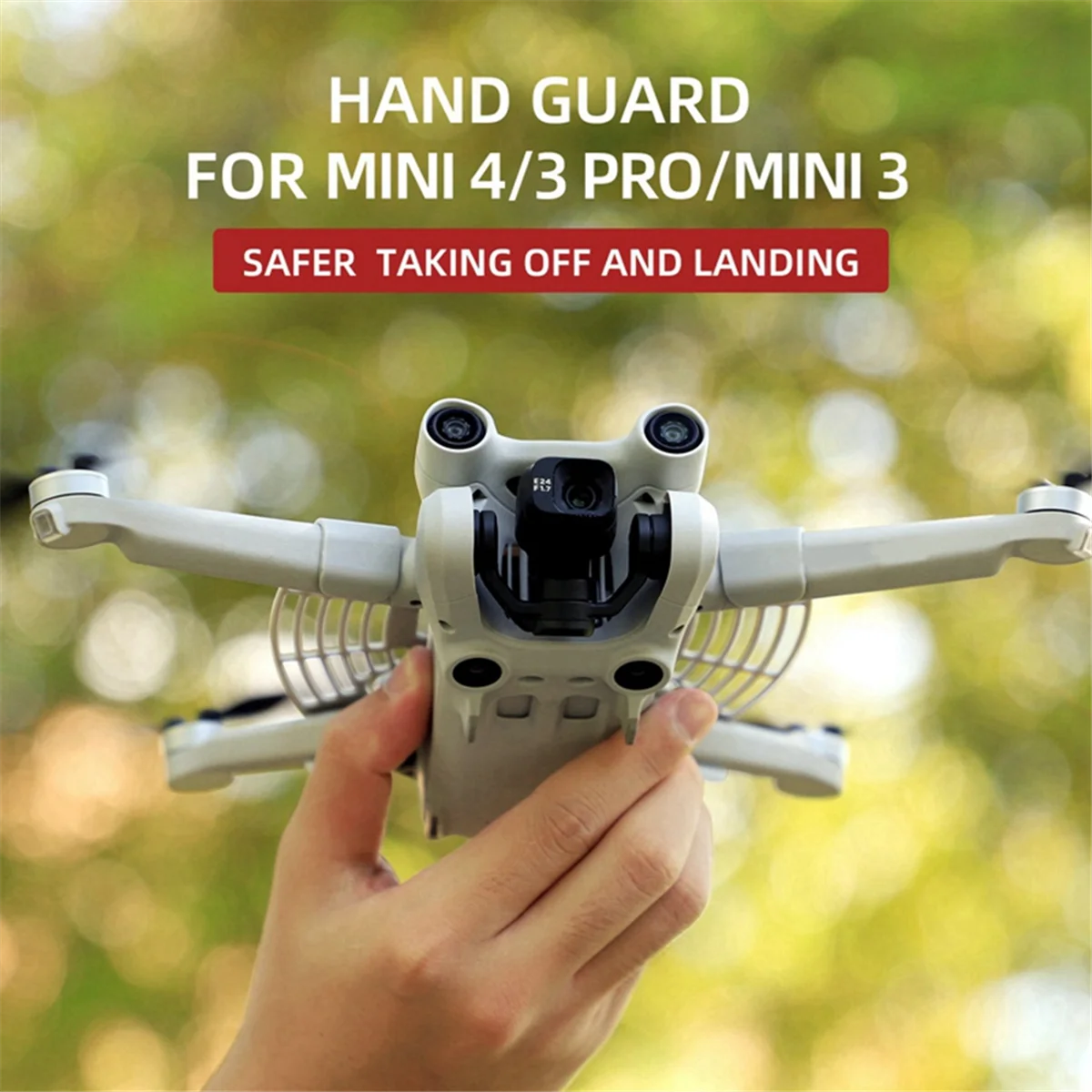 SUNNYLIFE untuk Mini 4/3 Pro Handguard Holding Catch Mini3_BSH