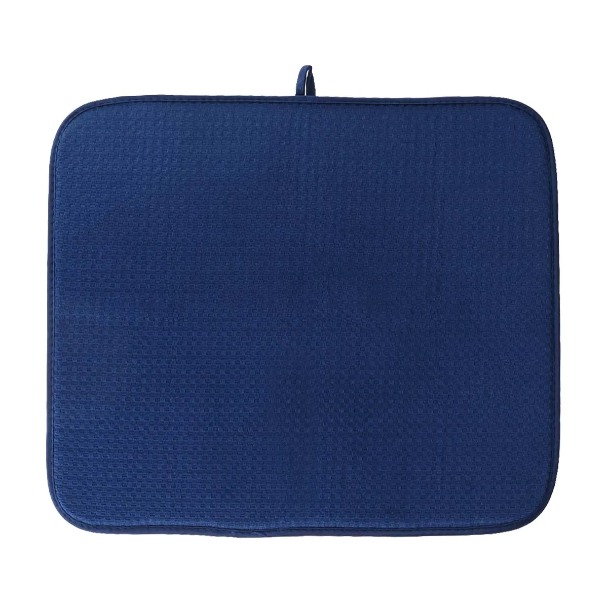 

Коврик для сушки посуды, синий прямоугольный впитывающий нескользящий силиконовый коврик для стола для кухонной раковины, многоцелевой складной коврик