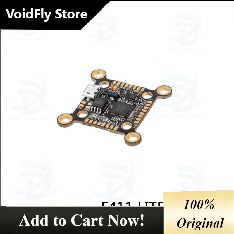 VoidFly 1pcs For VELOX F411 Lite FC Flight Controller For FPV RC Racing Drone SDIN8DE2-8G FLM1011