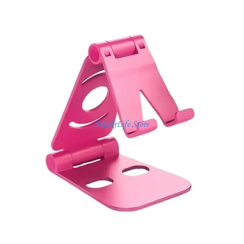 

E65E Universal Phone Dock Foldable Tabletop Phone Support Cradle Holder Height Adjustable Phone Tablet Stand Bracket