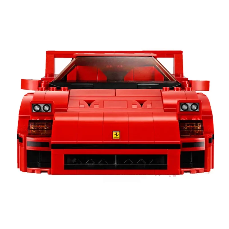 Technic MOC Sports Cars 10567 High-tech Ferrarie F40 Supercar Creator Model Building Blocks Kits Bricks Toys Christmas gift