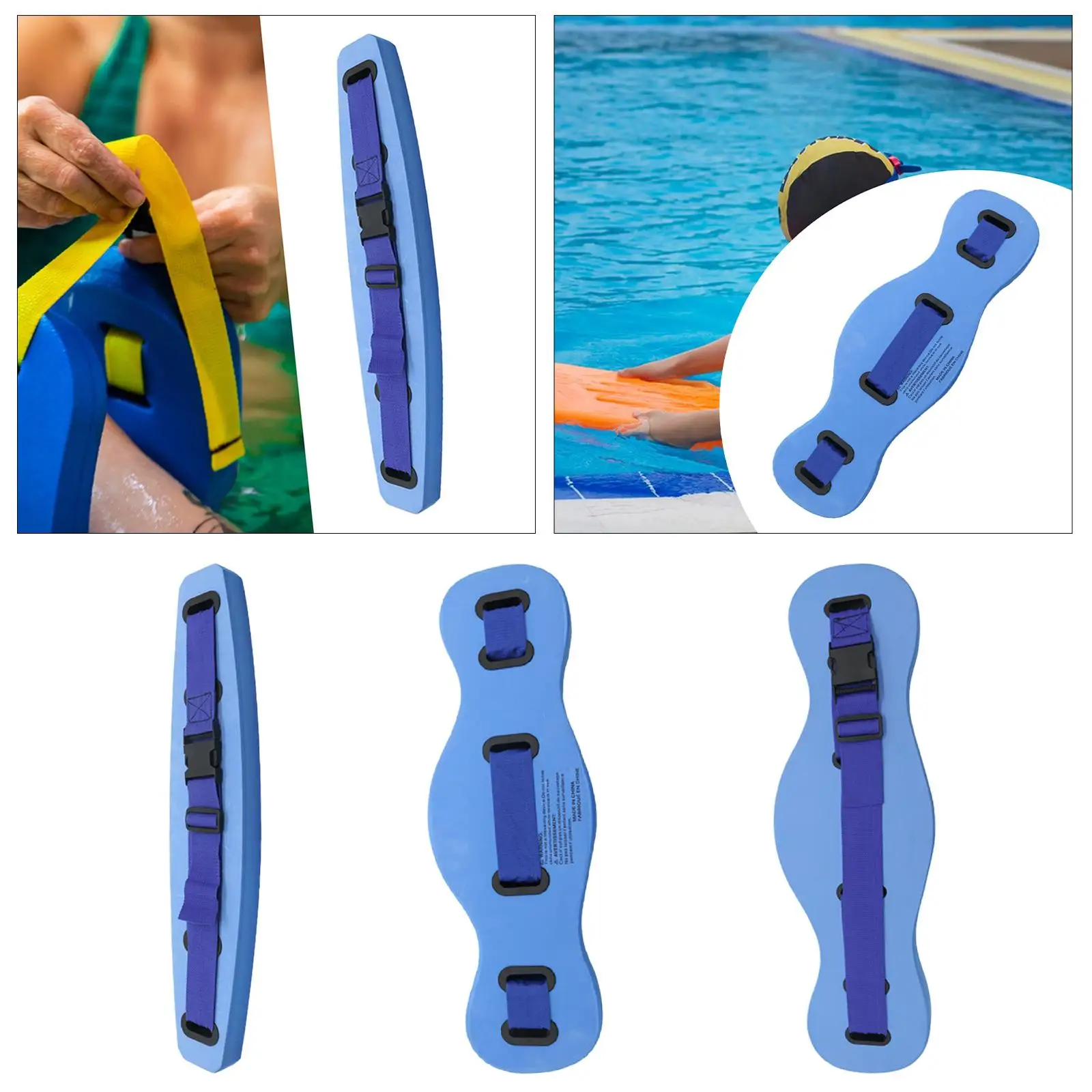 Swim Belt Floatation Aid for Swimming Pool Fitness Workout Deep Water Exercise Snorkeling Water Aerobics Pool Exercise Equipment