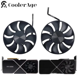 For NVIDIA GeForce RTX 3090 3090Ti Founders Edition Video Card Fan 110MM RTX 3090 FE 3090FE Graphics Card Cooling Fan