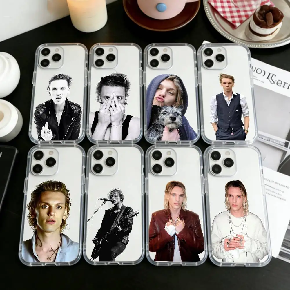 

Cool J-Jamie Campbell B-Bower Phone Case For iPhone 17 16 15 14 13 12 11 Mini Pro Max Plus Transparent Cover