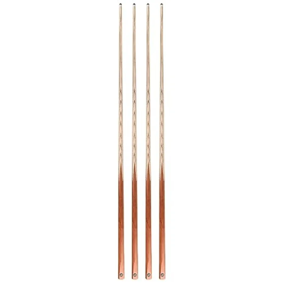 

58" One Pcs Pool Cue Stick with 13MM Leather Tip, Weight 20OZ Billiards Cue Stick, Pool Stick/ 6/ andNatural Wood Color