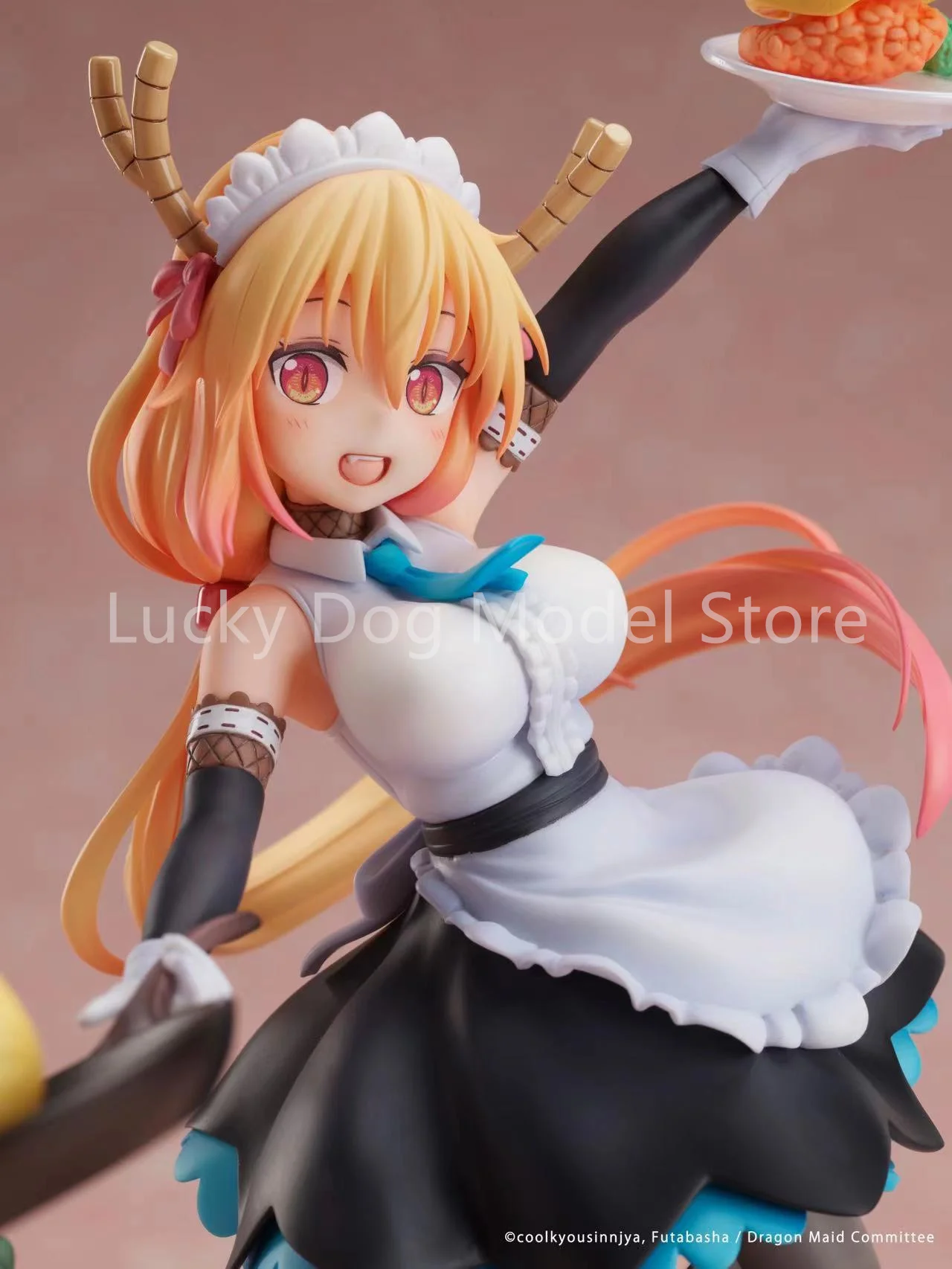 APEXTOYS Original Miss Kobayashi's Dragon Maid Tohru Kanna Kamui Maid Cafe PVC Action Figure Model Doll Toys