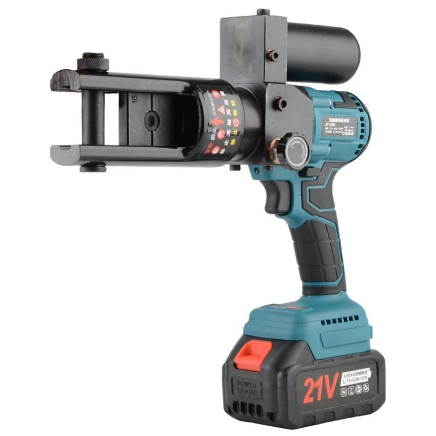 

JT-240 Electric Hydraulic Pliers Electric Hydraulic Wire Clamp 21V/4.0Ah Brushless Rechargeable Pliers Hydraulic Crimping Tool