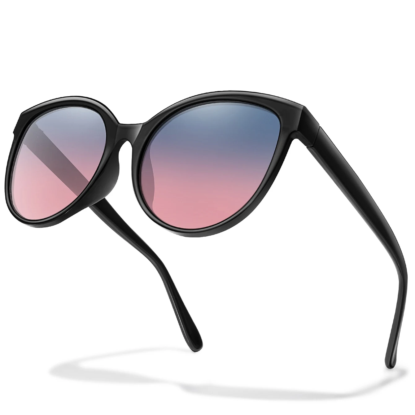 Trendy Sunglasses Women Fashion Elegant Oval Shades for Daily Outfit Party Shopping Travel Beach Vocation Selfie