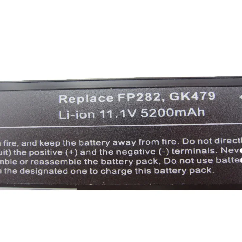 New 11.1V 5200mAh FP282 GK479 Laptop Battery for Dell Inspiron 1520 1521 1720 1721 Vostro 1500 1700 Series Notebook