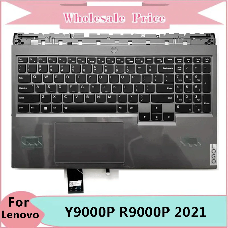 

New For Lenovo Notebook Legion 5 Pro 16ACH6 16ACH6H 16ITH6H Y9000P R9000P 2021 Laptop Palmrest Case Keyboard US Version Upper Co