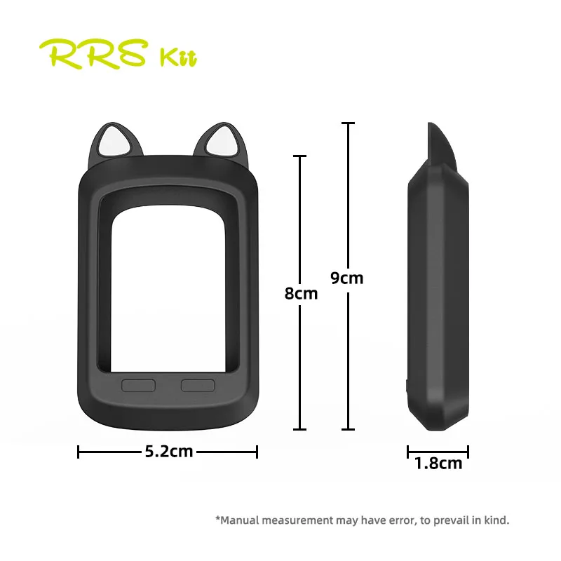 RRSKIT For XOSS G/G+ Bicycle Computer Silicone Protective Cover Bike GPS Anti-crash Waterproof Bicycle Computer Protective Case