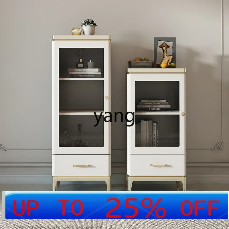 

lmm light luxury modern simple small apartment living room TV storage floor side cabinet solid wood wine cabinet