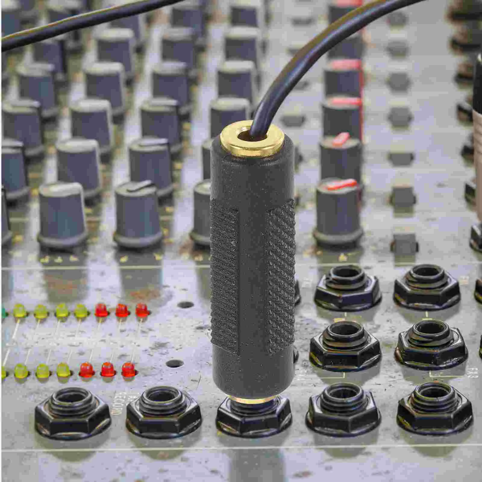 4 stuks 3,5 mm audio-adapter microfoonconnector hoofdtelefoon converter stereo vrouw-vrouw kabel geslachtswisselaar voor pc