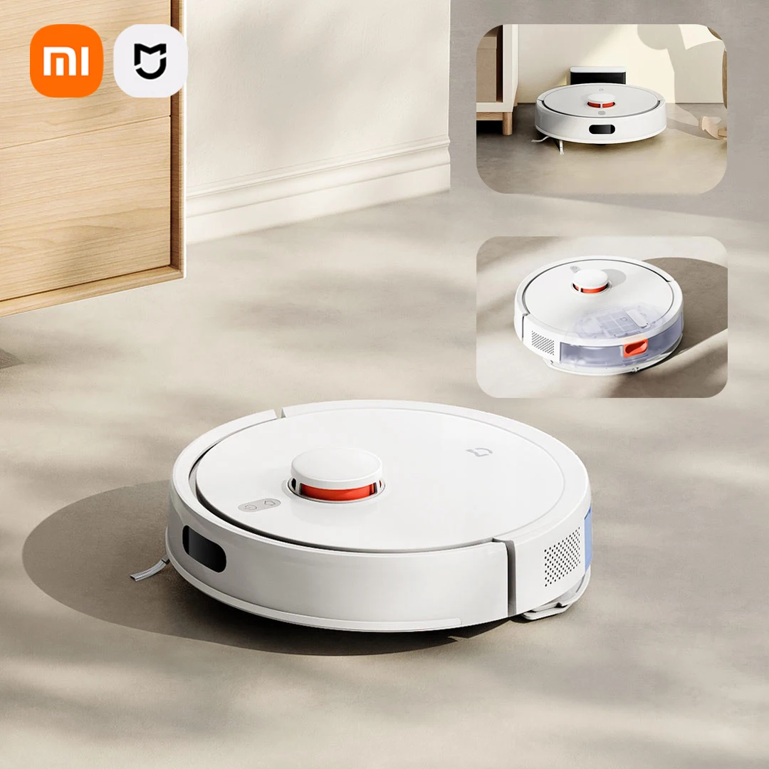 XIAOMI MIJIA Robot Vacuum Mop 3C Enhanced Version 5000Pa Big Suction Vacuum Cleaner Smart Laser Navigation Automatic Sweeper